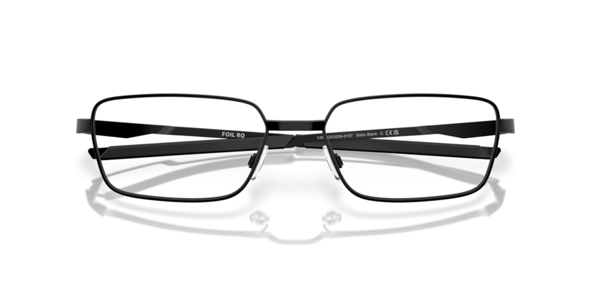 Óculos de Grau Oakley Foil rq 0OX3036 - 57 - Preto acetinado