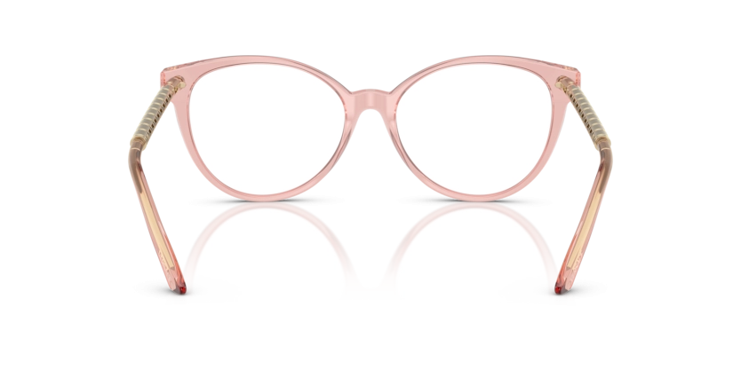 Óculos de Grau Versace 0VE3353 - 54 - Rosa transparente - 5323