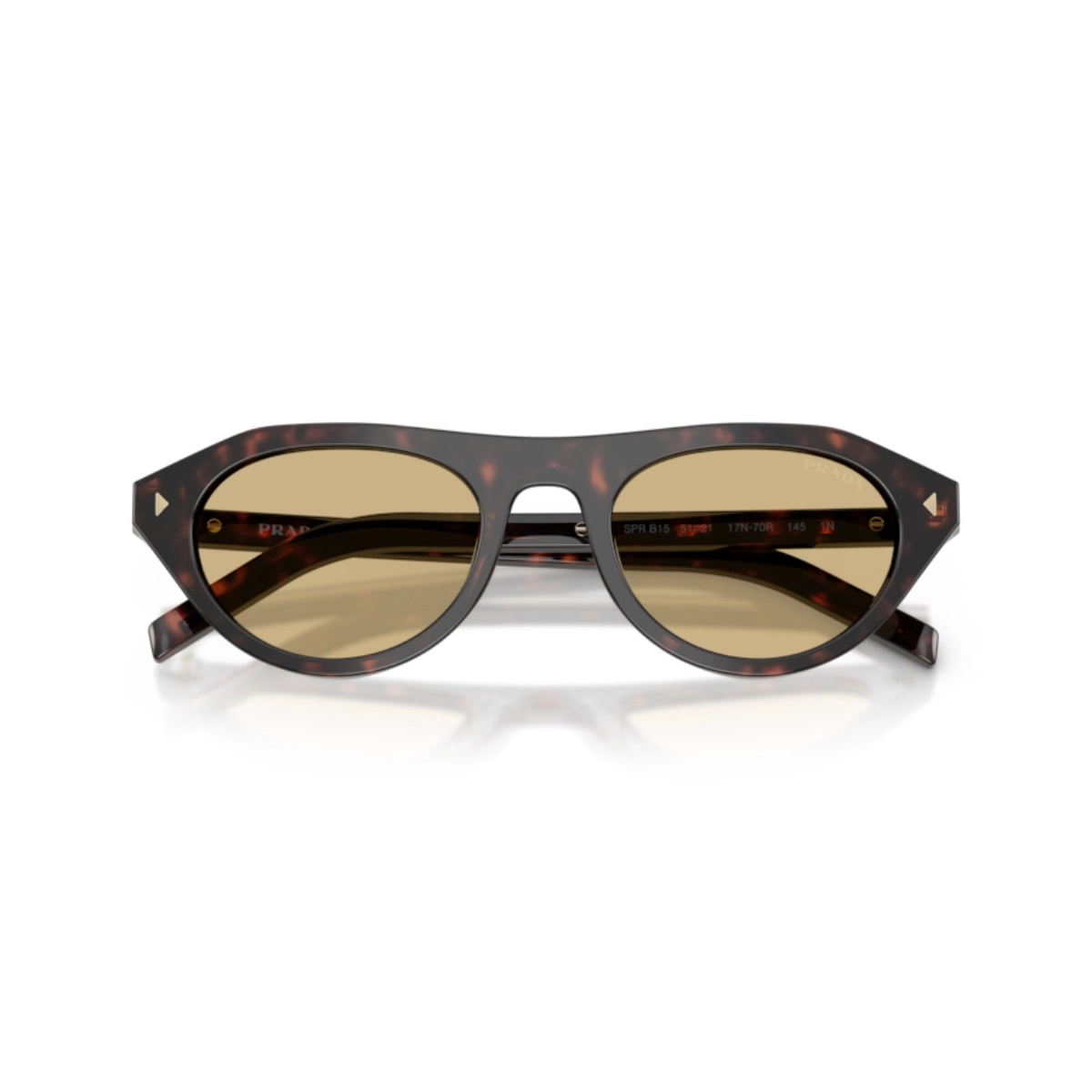 Óculos de sol Prada 0PR B15S - 51 - Tartaruga raiz - 17N70R