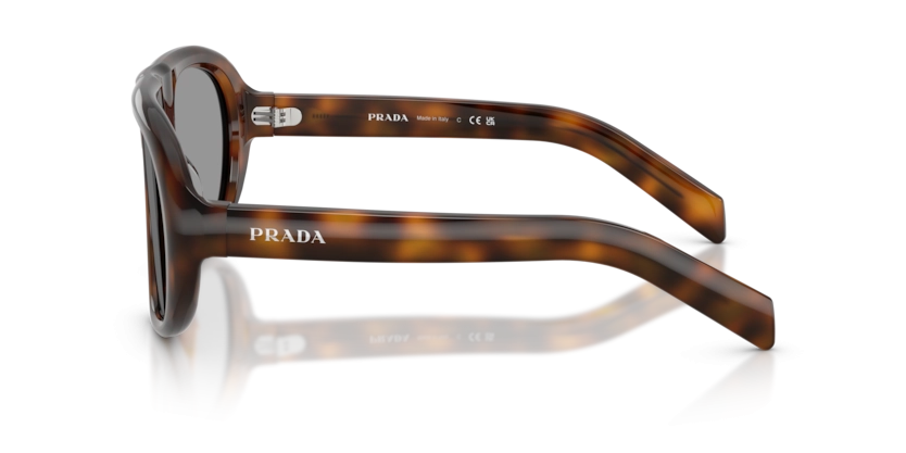 Óculos de Sol Prada 0PR C05S - 57 - Tartaruga verde-azulado