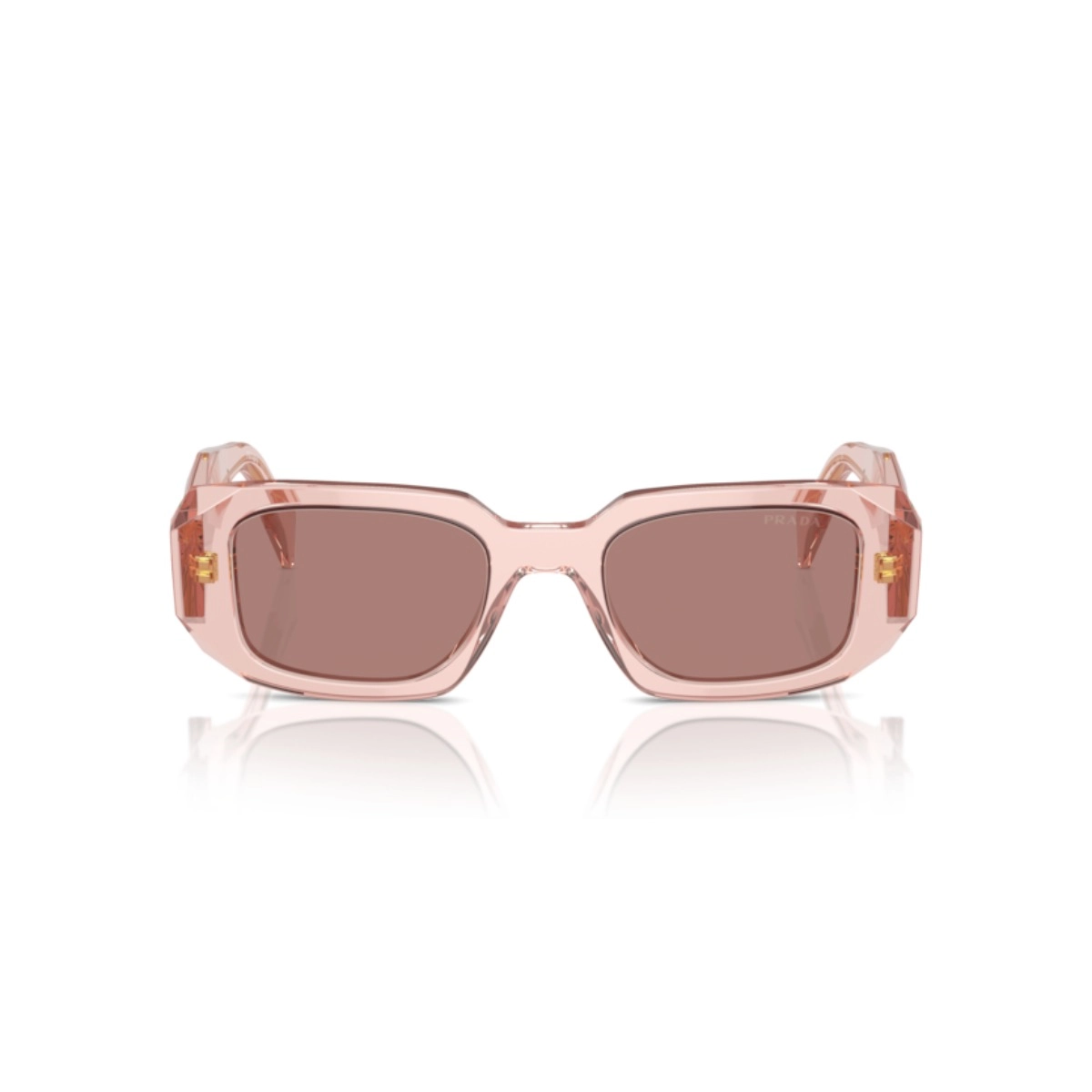 Óculos de Sol Prada PR 17WS - 49 - Pêssego transparente - 19Q10D