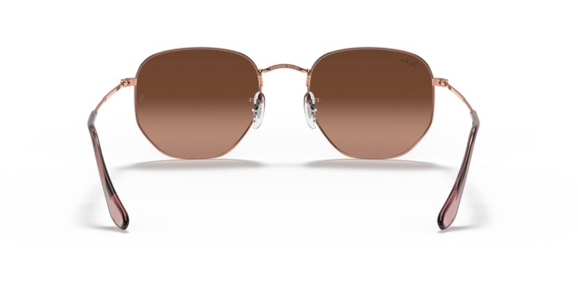 Óculos de Sol Ray-Ban Hexagonal RB3548NL - 54 - Cobre - 9069A5