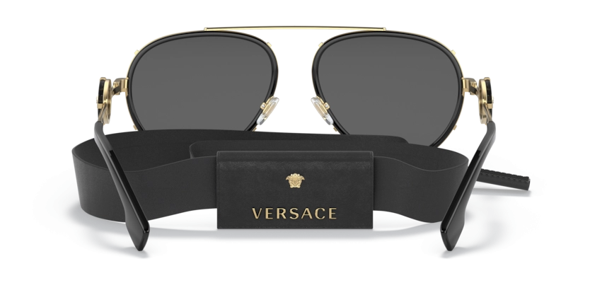 Óculos de Sol Versace VE2232 - 61 - Preto - 143887 | Óticas Visão
