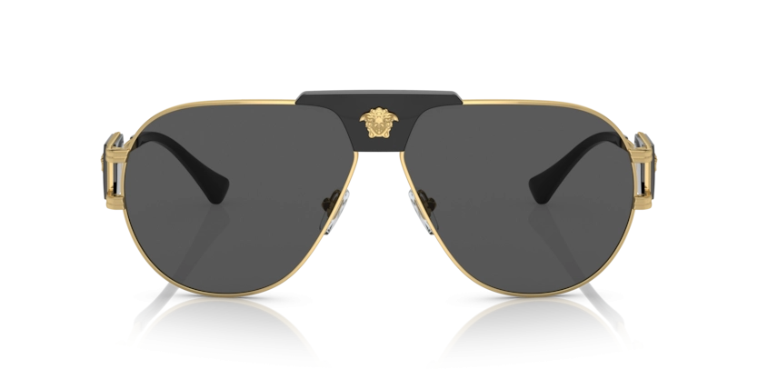 Óculos de Sol Versace VE2252 - 63 - Ouro - 100287 | Óticas Visão