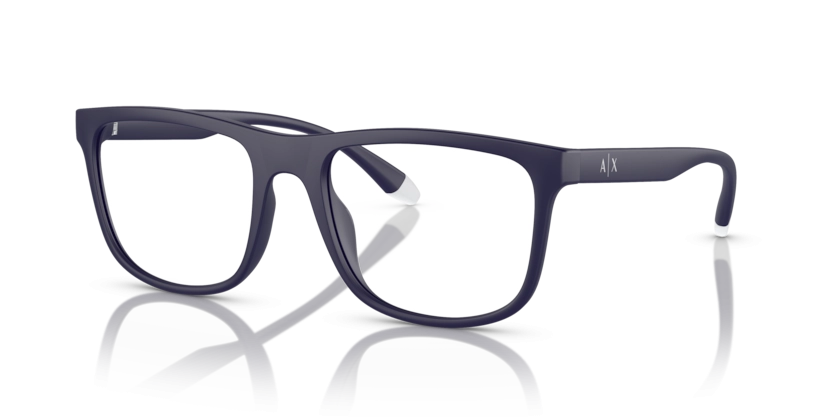 Óculos de Grau Armani Exchange 0AX3101U - 55 - Azul fosco - 8293