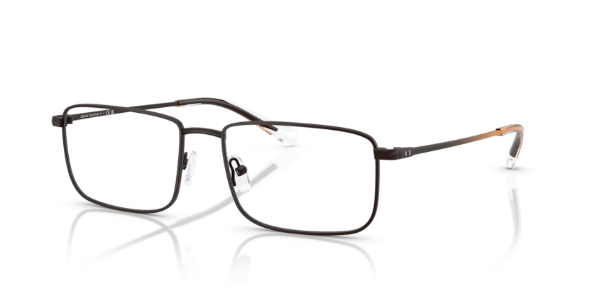 Óculos de Grau Armani Exchange AX1069 - 56 - Prata fosco - 6003