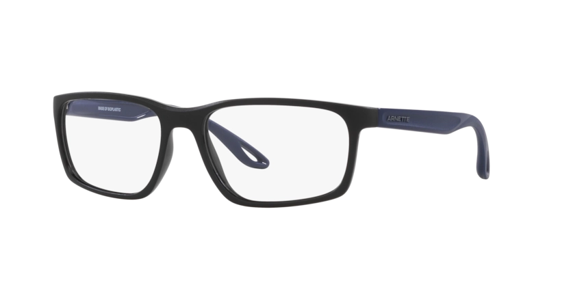 Óculos de Grau Arnette AN7266L - 57 - Preto brilhante/fosco - 2981
