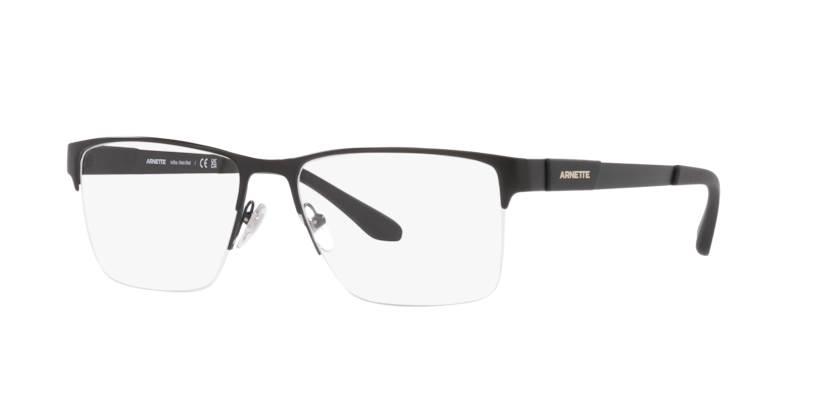 Óculos de Grau Arnette Guaíba AN6134L - 55 - Preto fosco - 737