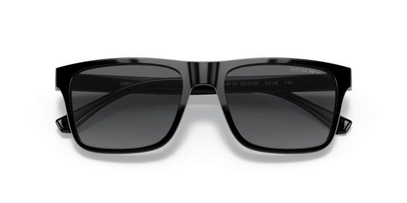 Óculos de Grau Clip-On Emporio Armani 0EA4115 - 54 - Preto - 50171W