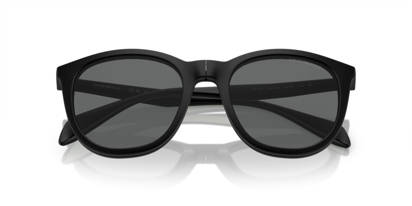 Óculos de Grau Clip-On Emporio Armani EA4211 - 52 - Preto fosco - 50011W