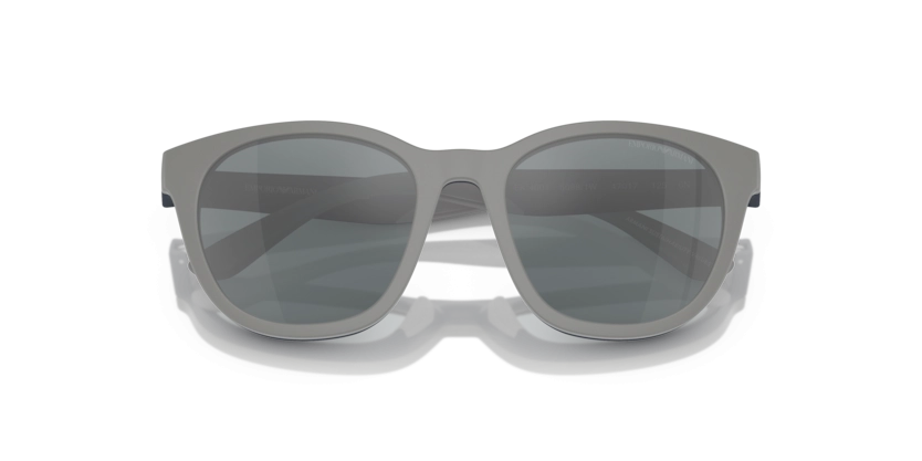 Óculos de Grau Clip-On Emporio Armani Kids EK4001 - 47 - Azul fosco - 50881W