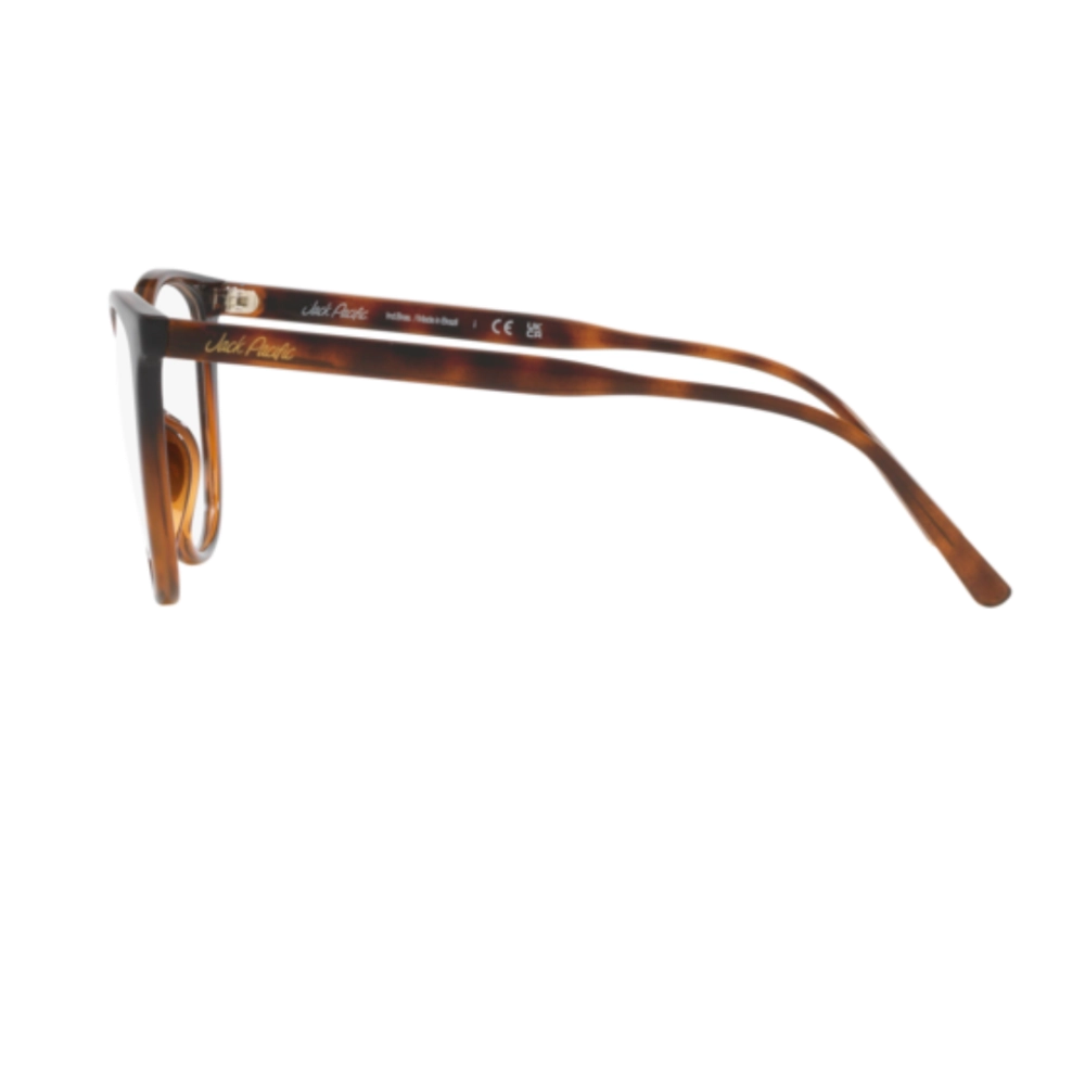 Óculos de Grau Clip On Jean Pacific JK1037 - 53 - Havana - K094