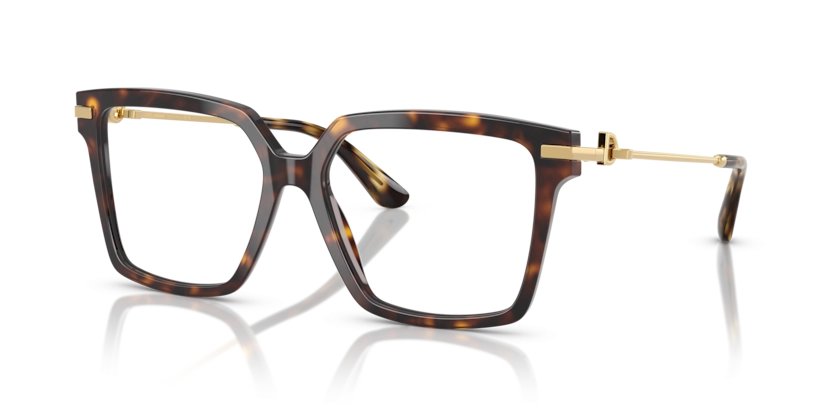 Óculos de Grau Dolce & Gabbana DG3397 - 56 - Havana - 502