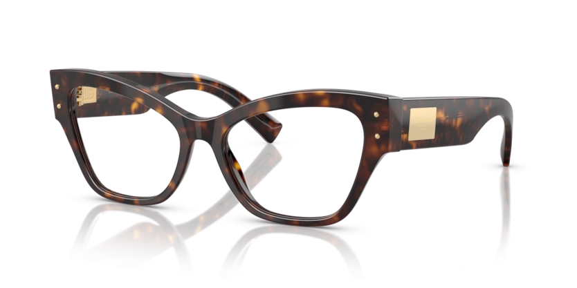 Óculos de Grau Dolce & Gabbana DG3404 - 54 - Havana - 502