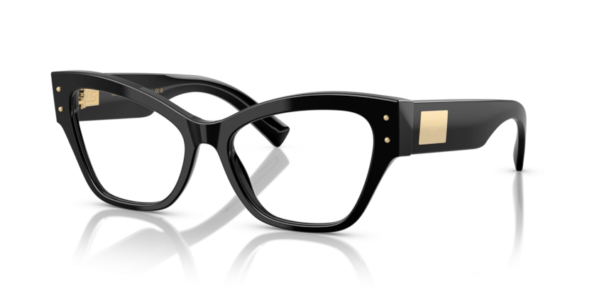 Óculos de Grau Dolce & Gabbana DG3404 - 54 - Preto - 501