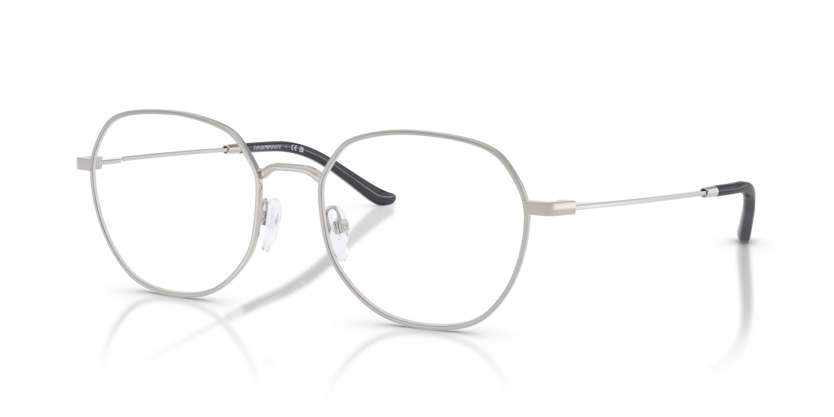 Óculos de Grau Empório Armani EA1174D - 54 - Prata brilhante - 3015