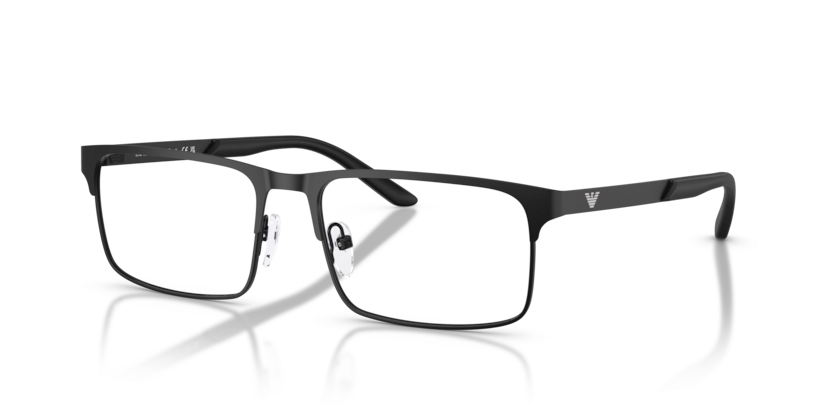 Óculos de Grau Emporio Armani 0EA1170 3001 - Preto fosco 55