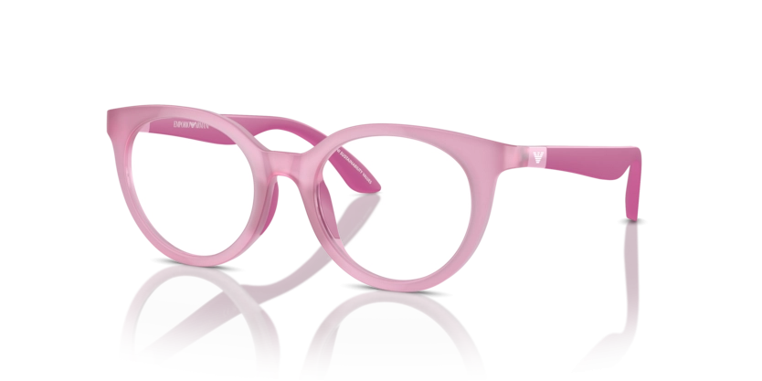 Óculos de Grau Emporio Armani Kids 0EK3007 - 47 - Rosa opalino - 6133 