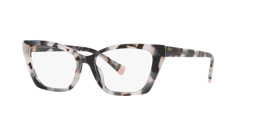 Óculos de Grau Grazi Massafera GZ3122 - 53 - Tartaruga preto e branco - L725