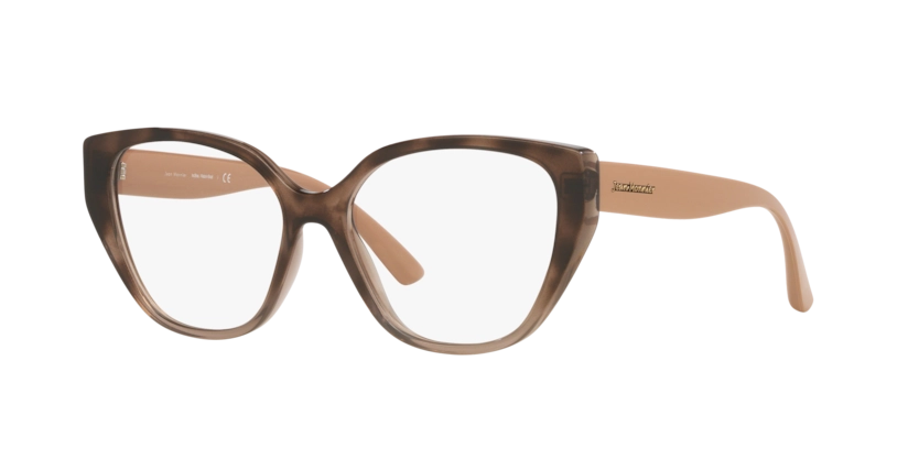Óculos de Grau Jean Monnier 0J83254 - 55 - Havana degradê caramelo - M666