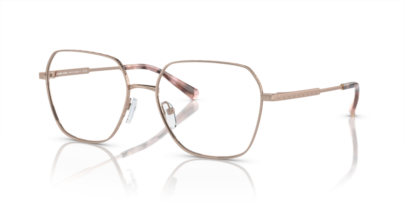 Óculos de Grau Michael Kors Avignon 0MK3071 - 56 - Ouro rosado - 1108