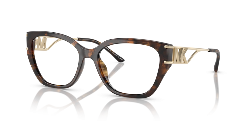 Óculos de Grau Michael Kors Bierzo MK4140U - 54 - Tartaruga-escuro - 3006