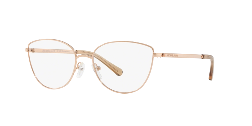 Óculos de Grau Michael Kors Buena vista MK3030  - 54 - Ouro rosado - 1108