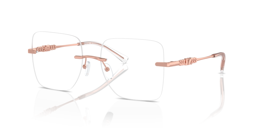 Óculos de Grau Michael Kors Giverny MK3078 - 54 - Ouro rosado - 1108
