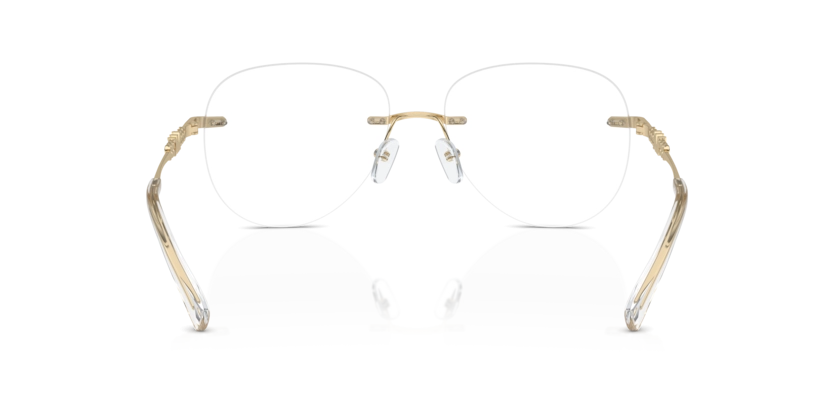 Óculos de Grau Michael Kors Kyoto MK3077 - 54 - Ouro-claro brilhante - 1014