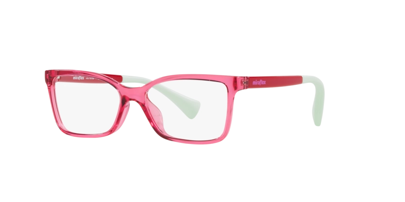 Óculos de Grau Miraflex 0MF4011 - 49 - Translucent light red - L363