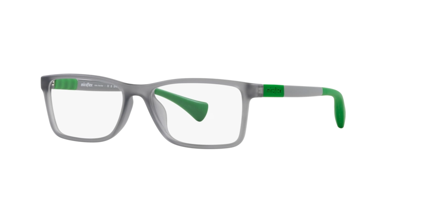 Óculos de Grau MiraFlex 0MF4012 - 51 - Cinza translúcido - L365