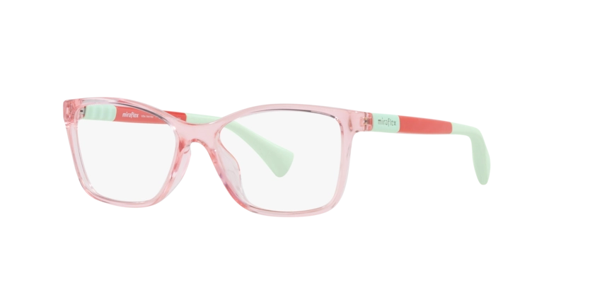 Óculos de Grau Miraflex MF4017 - 51 - Coral translúcido - L900