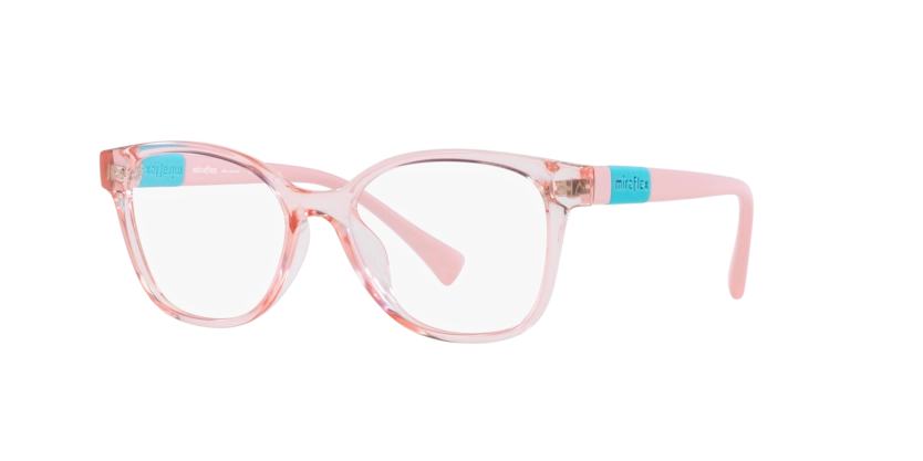 Óculos de Grau Miraflex MF4022 - 51 - Rosa claro leitoso - M090