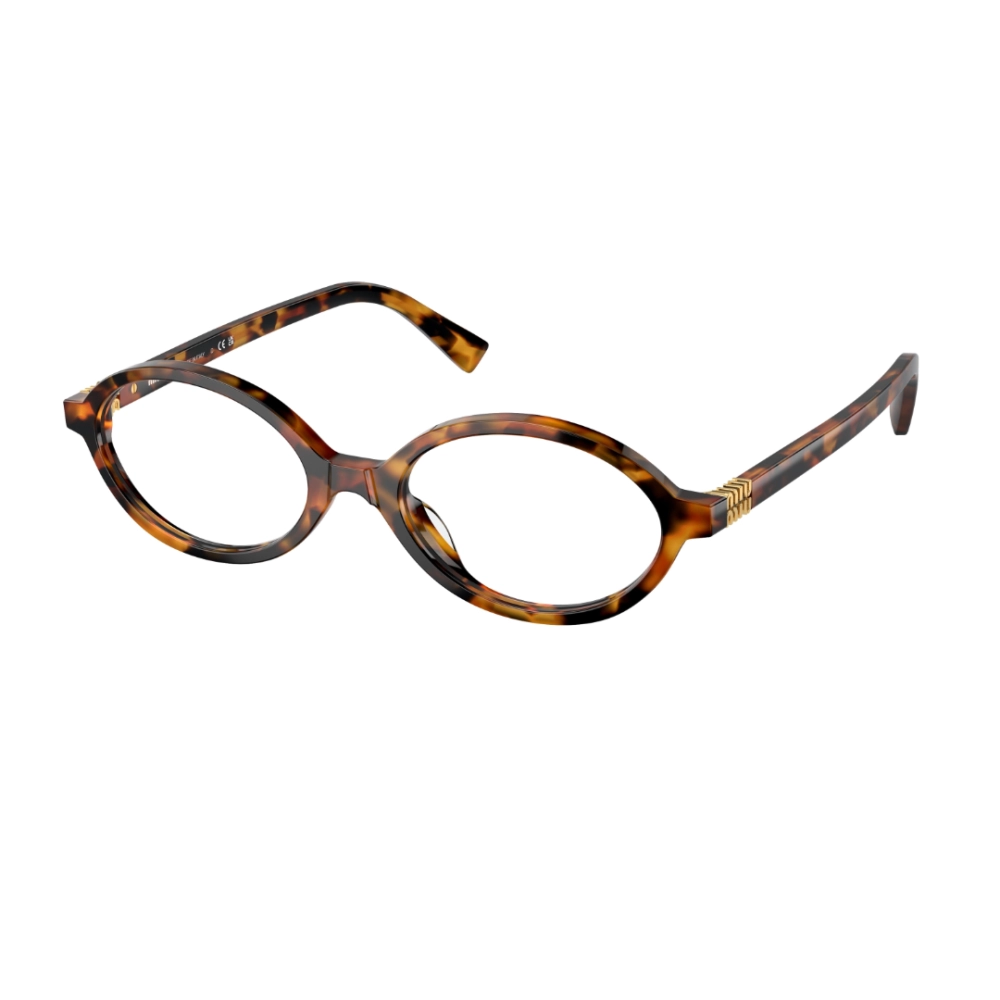 Óculos de Grau Miu Miu MU 01XV - 52 - Havana claro - 19P1O1