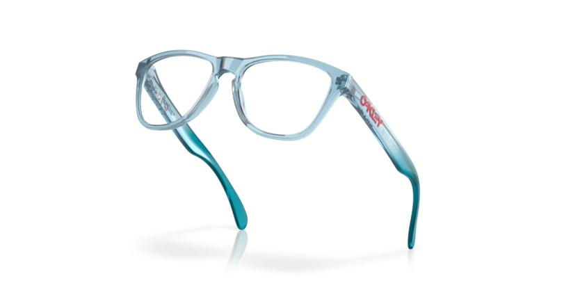 Óculos de Grau Oakley Frogskins xs rx OY800910 - 48 - Polished translucent stonewash - 800910