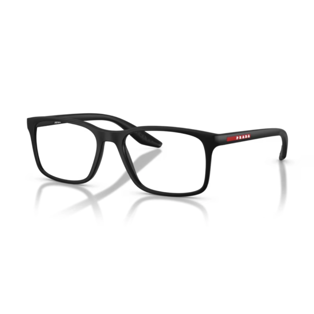 Óculos de grau Prada Linea Rossa 0PS 08RV - 54 - Preto fosco - 1BO1O1