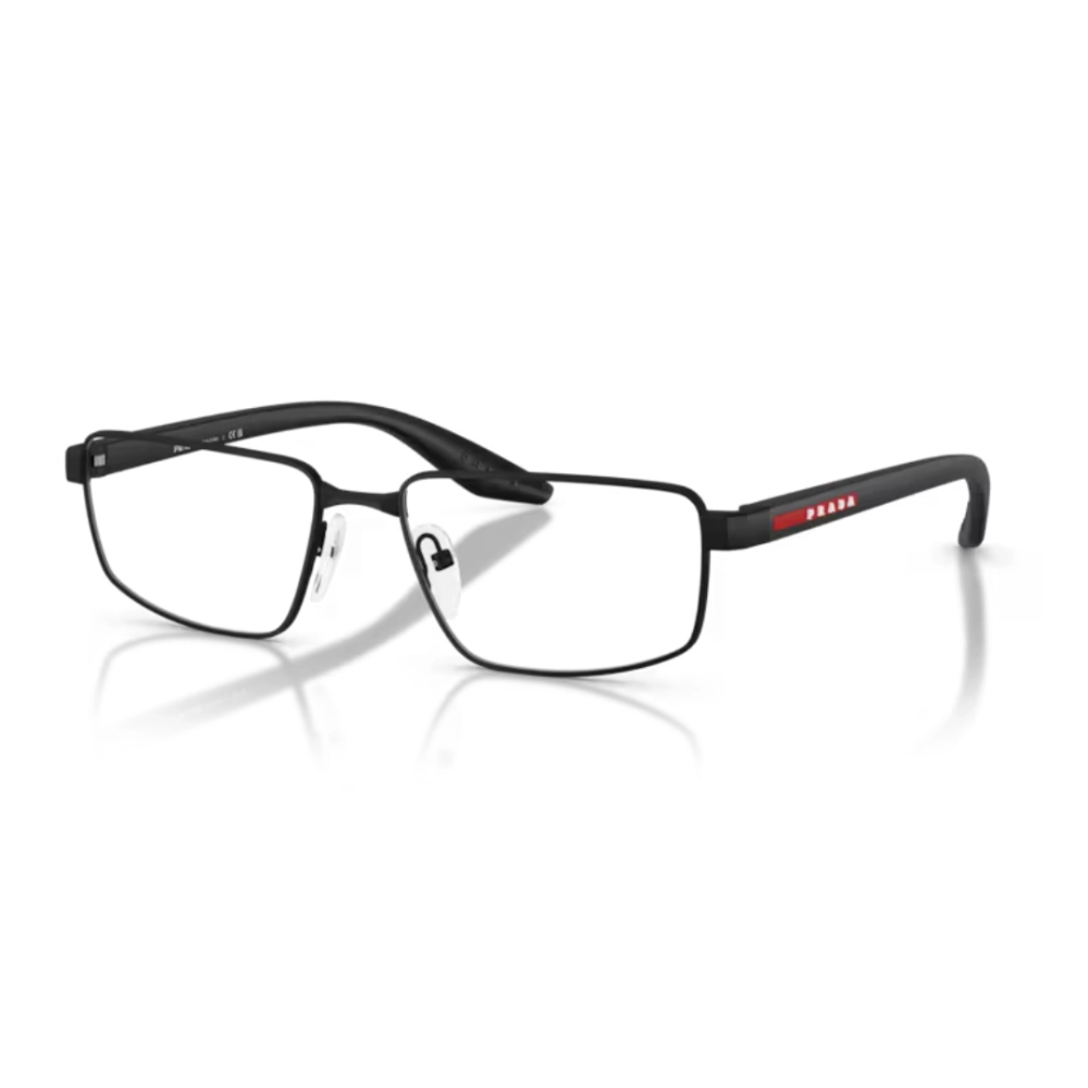 Óculos de grau Prada Linea Rossa 0PS 52RV - 55 - Borracha preta - DG01O1