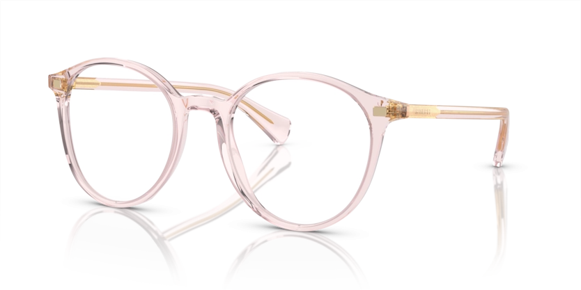 Óculos de Grau Ralph 0RA7148 - 54 - Rosa transparente brilhante - 6043