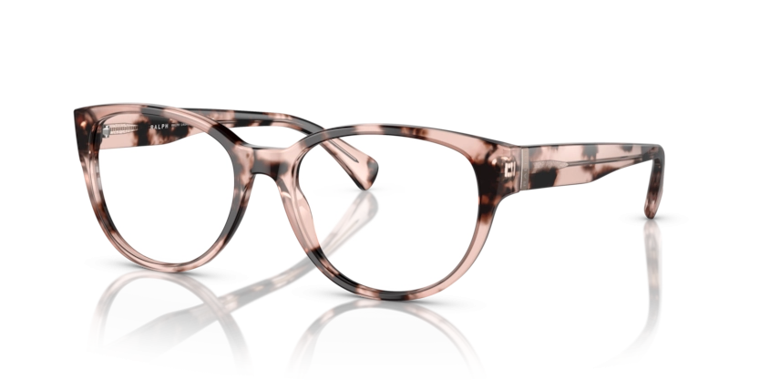 Óculos de Grau Ralph RA7151 - 54 - Havana rosado brilhante - 6058