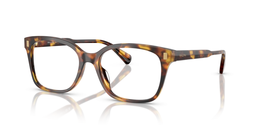 Óculos de Grau Ralph Lauren RA7174U - 55 - Havana-mel brilhante - 5134