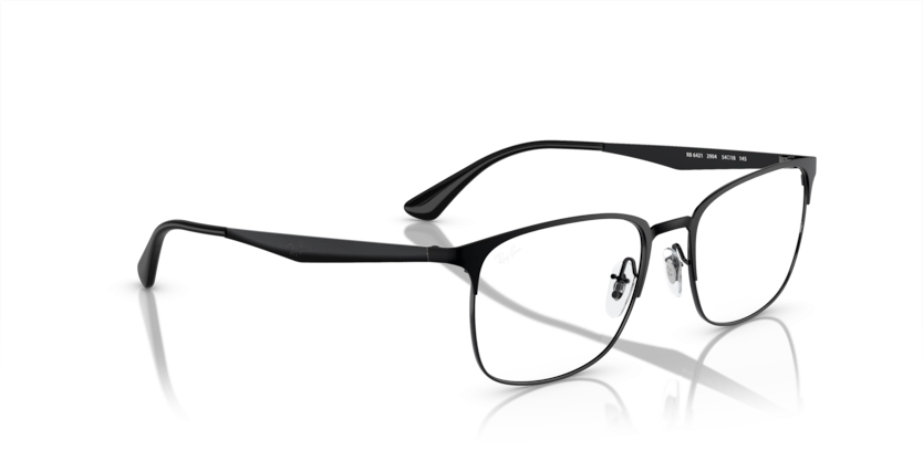 Óculos de Grau Ray-Ban 0RX6421 - 54 - Preto - 2904