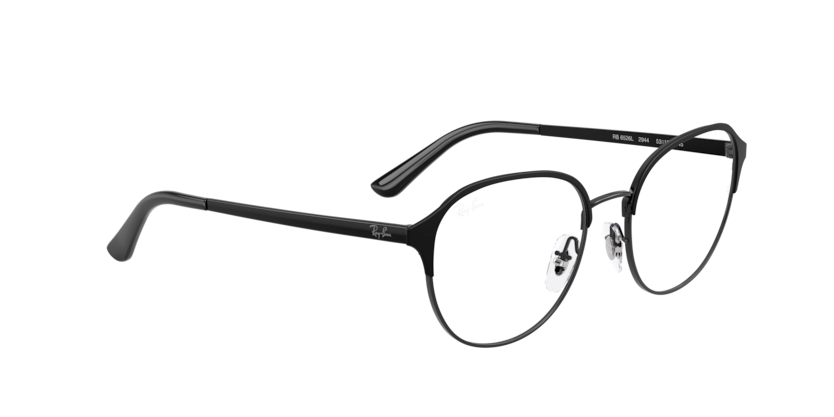 Óculos de Grau Ray-Ban 0RX6526L - 53 - Preto - 2944