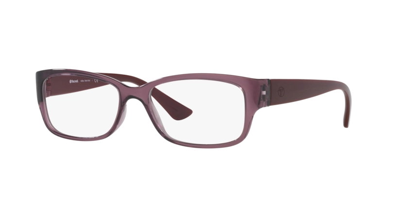 Óculos de Grau Tecnol 0TN3076 56 L396 - Roxo-claro translúcido