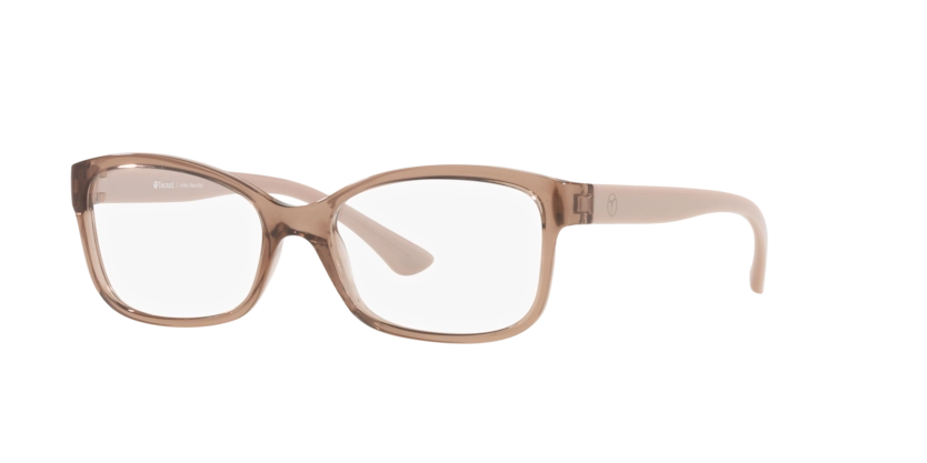 Óculos de Grau Tecnol TN3077 - 52 - Marrom-claro translúcido - I535