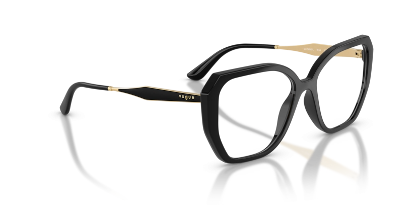 Óculos de Grau Vogue 0VO5650L - 53 - Preto - W44