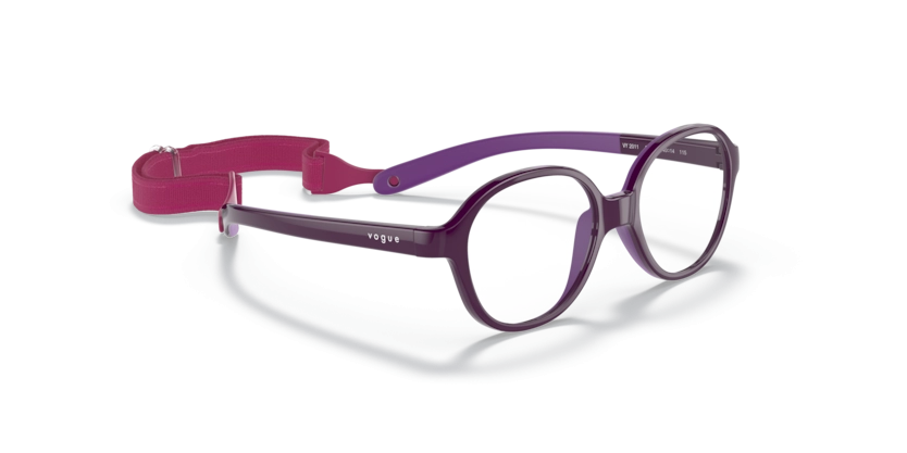 Óculos de Grau Vogue Jr 0VY2011 - 40 - Violeta sobre violeta emborrachado - 2976