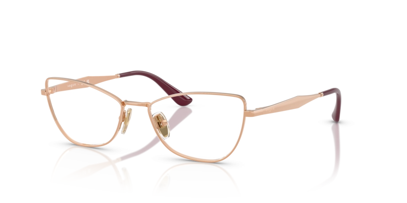 Óculos de Grau Vogue VO4333 - 54 - Ouro rosado - 5152