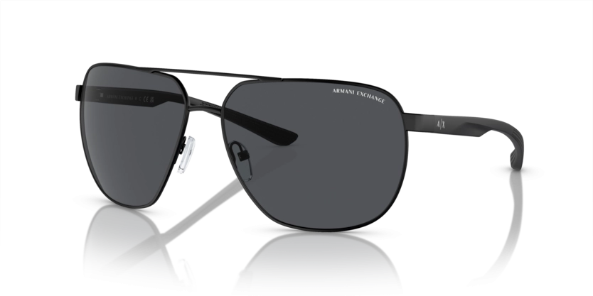 Óculos de Sol Armani Exchange AX2047S - 63 - Preto fosco - 600087