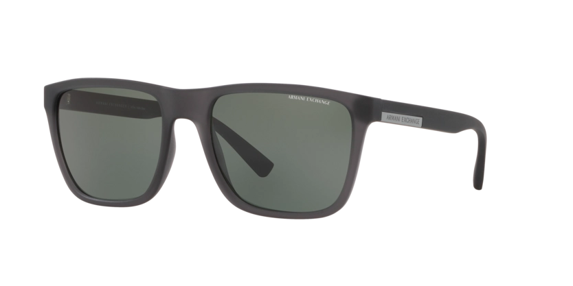 Óculos de Sol Armani Exchange AX4080SL - 57 - Cinza fosco - 830571