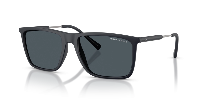 Óculos de Sol Armani Exchange AX4160S - 57 - Azul fosco - 838087